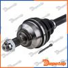 Demi-Arbre de Transmission MTM gauche pour PEUGEOT | NPW-PE-125, 17-1212